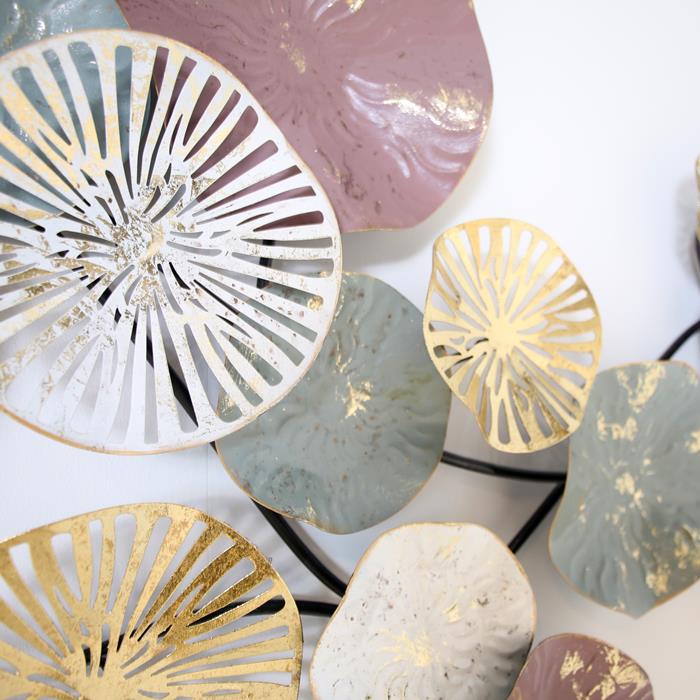 Metalen wanddecoratie - Afbeelding 2