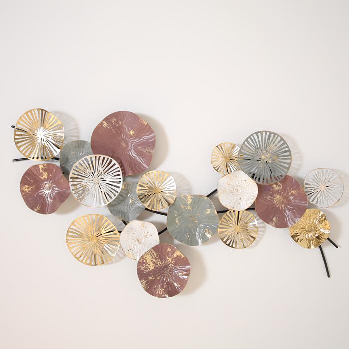 Metalen wanddecoratie