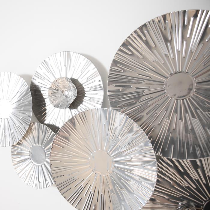 Metalen wanddecoratie - Afbeelding 2