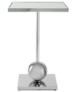 Side table Leva 125 silver