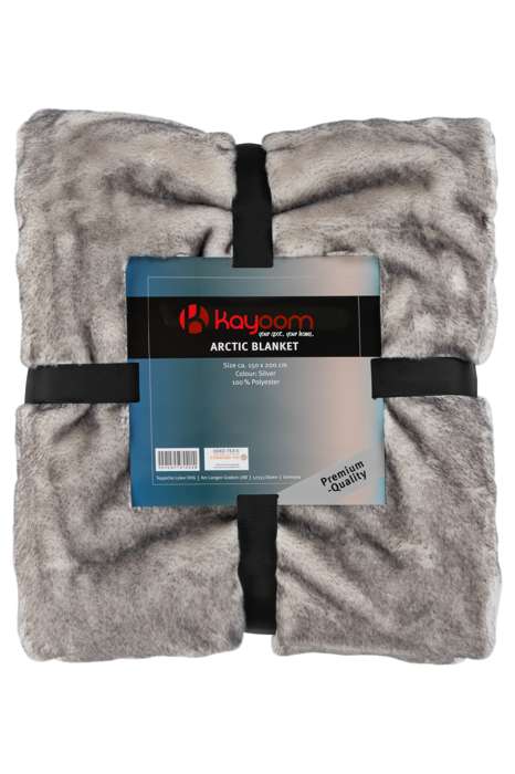Arctic Blanket 800 150 x 200 cm Silver