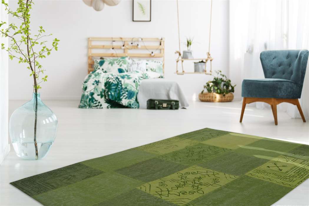 Lyrical 210 multi/green 120x170cm - Afbeelding 2