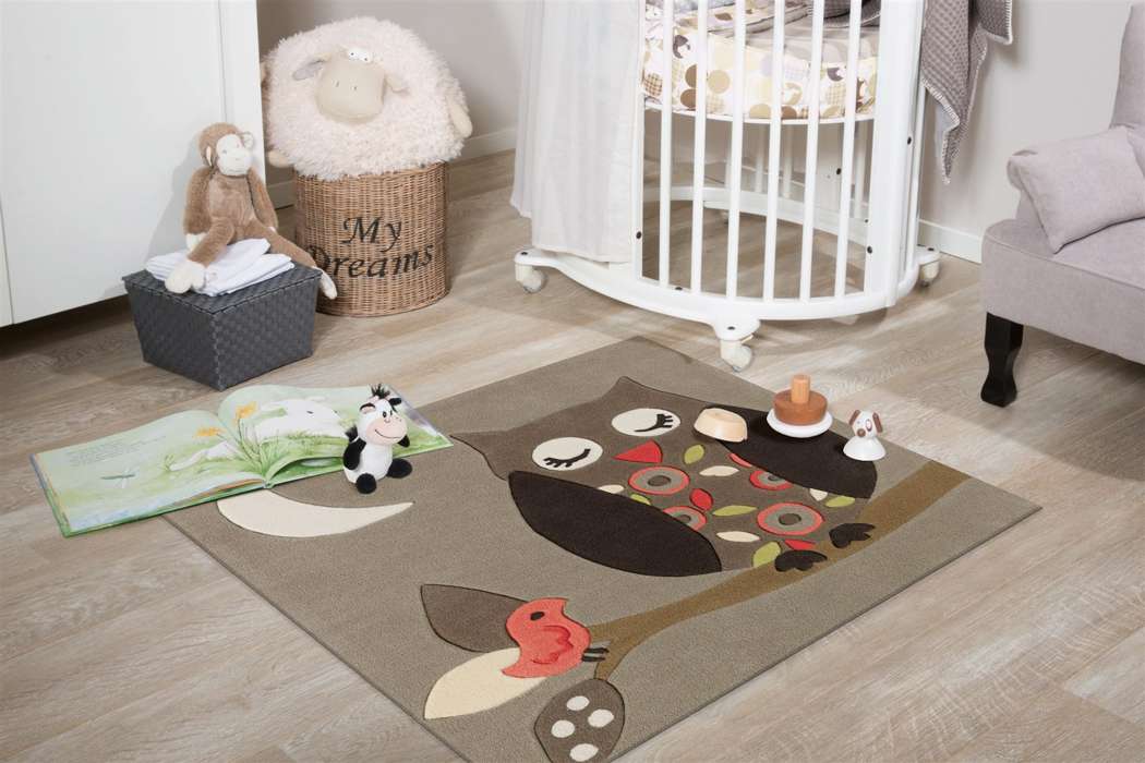 Joy 4190 multi uil 130x130cm - Afbeelding 2
