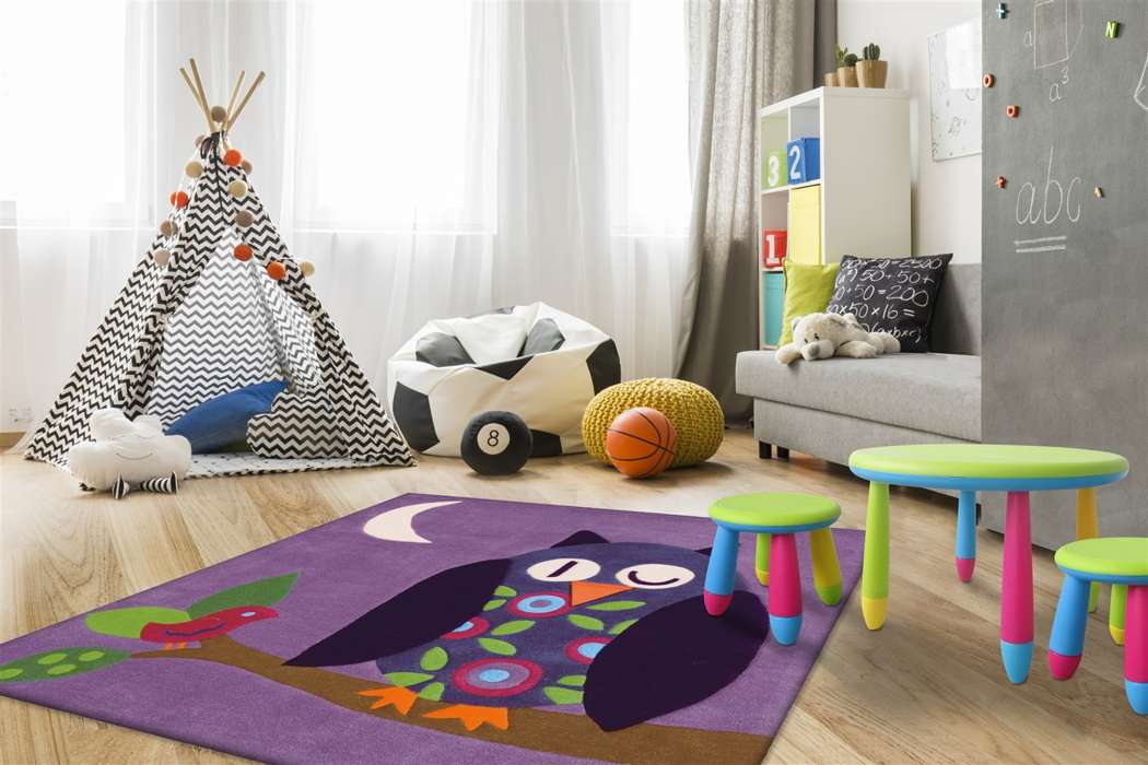 Joy 4049 violet 130x130cm - Afbeelding 2