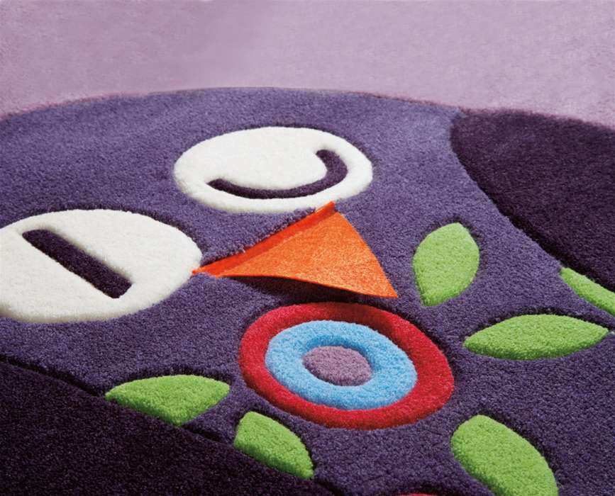 Joy 4049 violet 130x130cm - Afbeelding 3