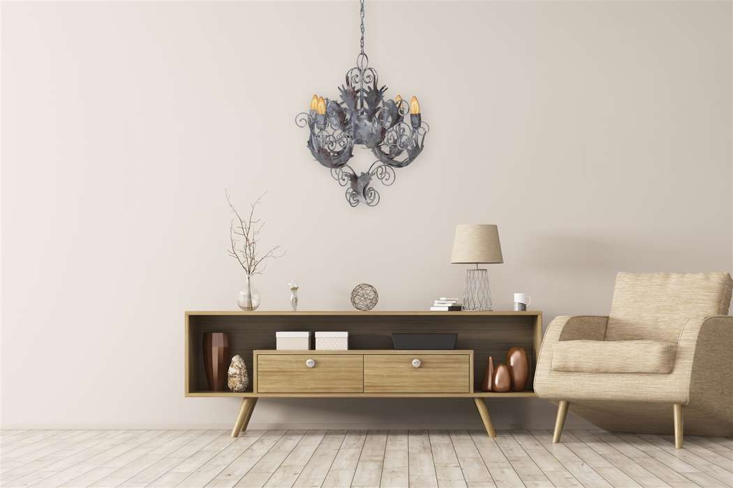 Hanglamp Fly Through zilver I - Afbeelding 2