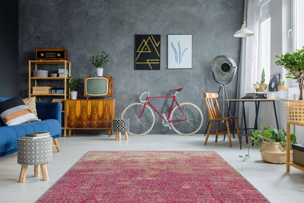 Antigua 200 oranje/rood 120x170cm - Afbeelding 2