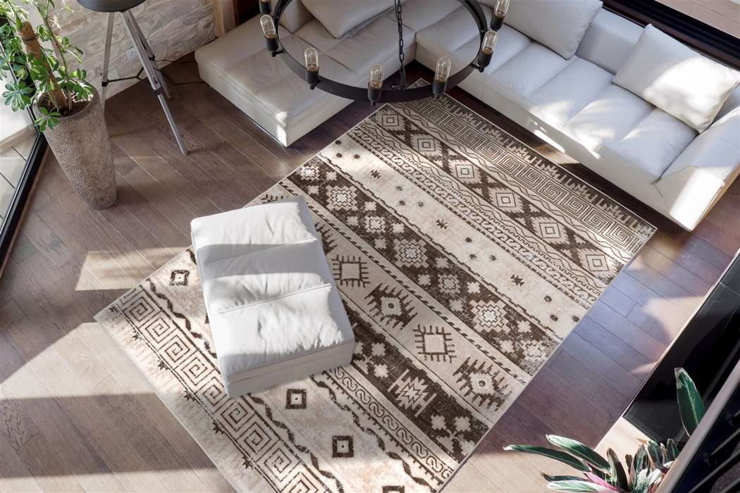 Ariya 325 taupe 160x230cm - Afbeelding 2