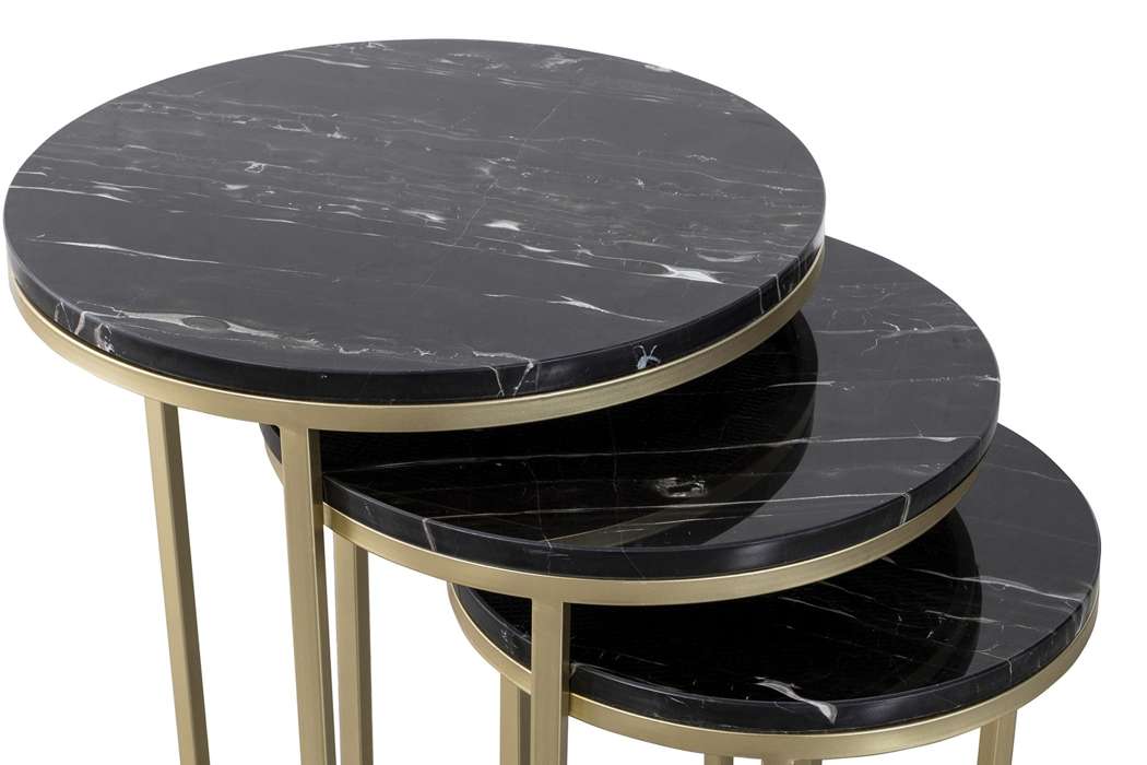 Sidetable set v 3 Tria 125 zwart - Afbeelding 3