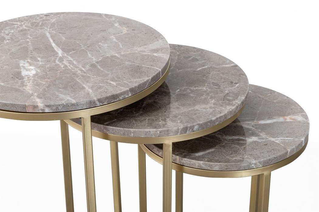 Sidetable set v 3 Tria 125 grijs - Afbeelding 3