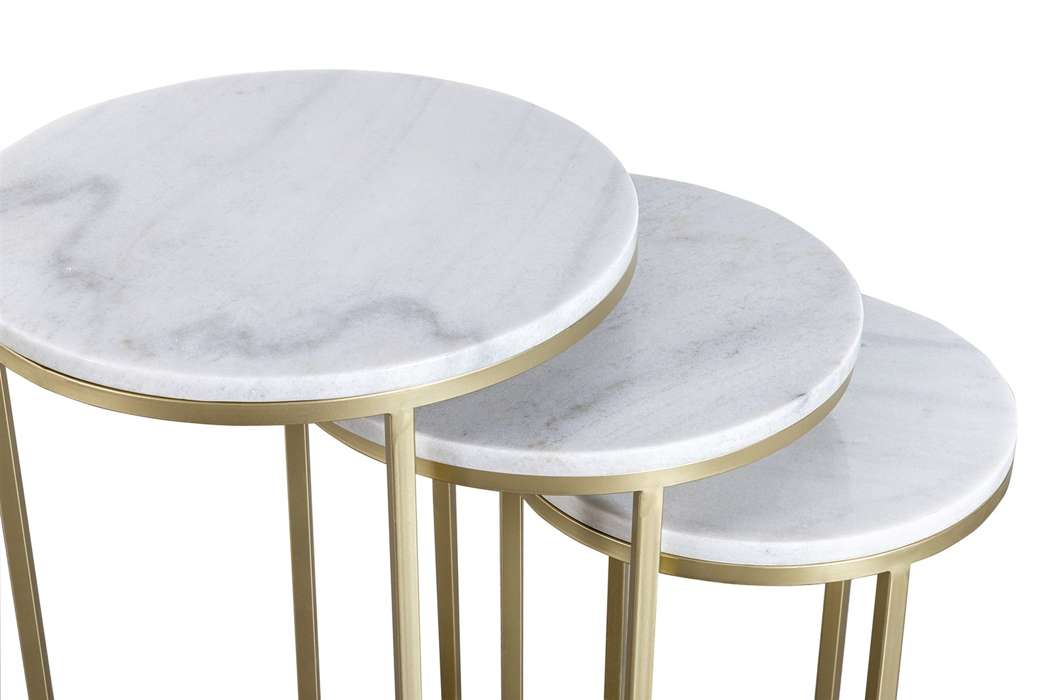 Sidetable set v 3 Tria 125 wit - Afbeelding 3