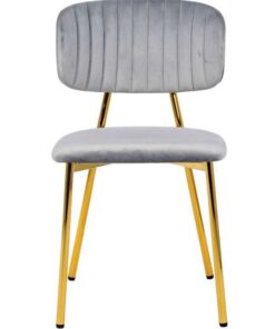 Kian 125 Chair Set of 2 Gray