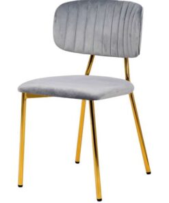 Alternative view of Kian 125 Chair Set of 2 Gray