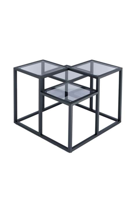 Sidetable Steps 625 zwart