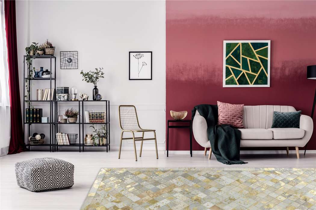 Lavish 210 ivoor/goud 120x170cm - Afbeelding 2