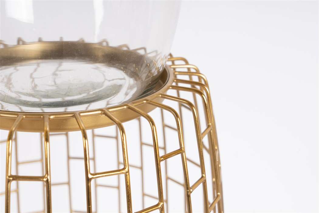 Candle Holder Malibu 825 gold - Afbeelding 3