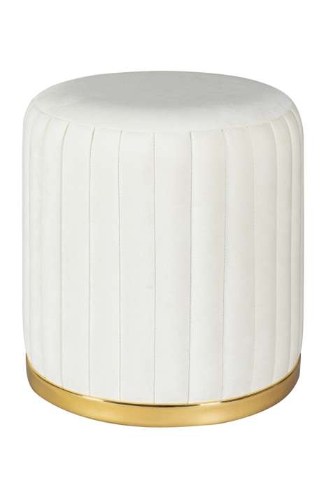 Stool Doric 125 Ivory / Gold - Afbeelding 2