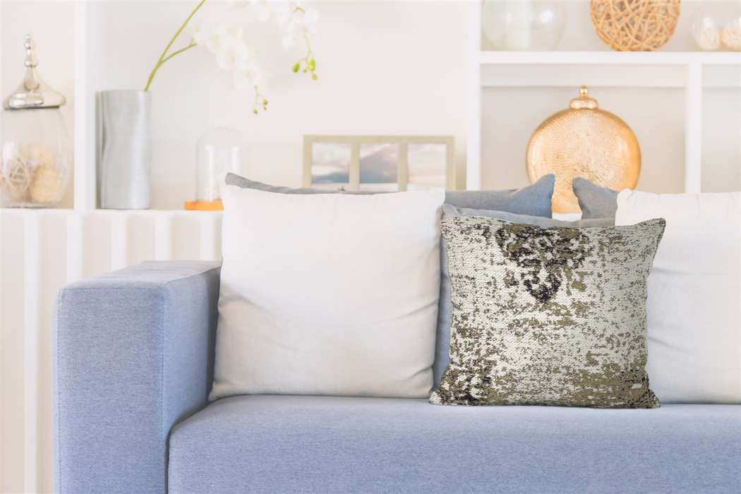 Nostalgia Pillow 285 Olive 45cm x 45cm - Afbeelding 2