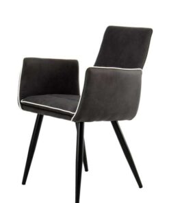 Chair Penelope set 2 black/white