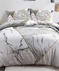 Alternative view of Bed linen Bavaria 125-GB Grey / Gold 260cm x 220cm