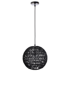 Hanglamp Luca 30cm zwart