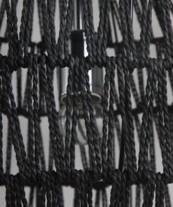 Alternative view of Hanglamp Luca 60cm zwart