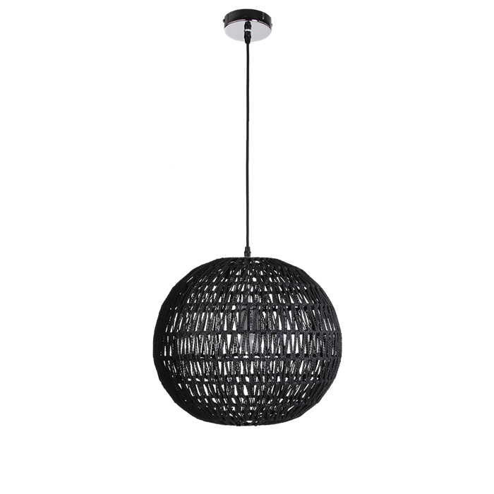 Hanglamp Luca 60cm zwart