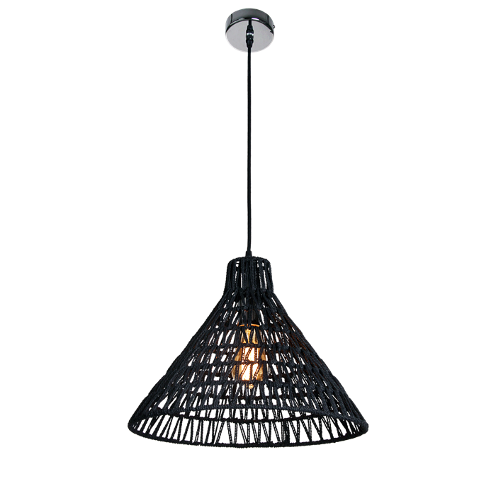 Hanglamp Lauri 40 zwart