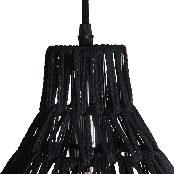 Hanglamp Lauri 40 zwart - Afbeelding 2