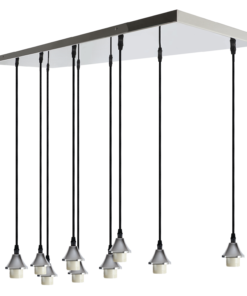 Alternative view of Hanging lamp Vilmar 9-L chrome