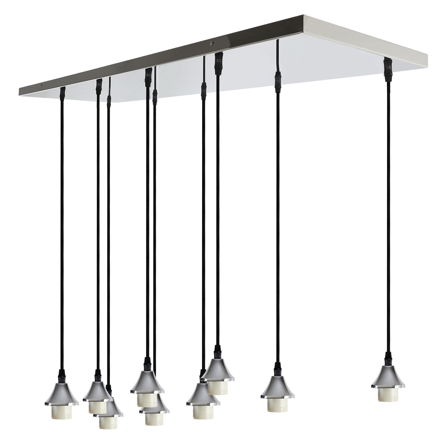 Hanging lamp Vilmar 9-L chrome - Afbeelding 2