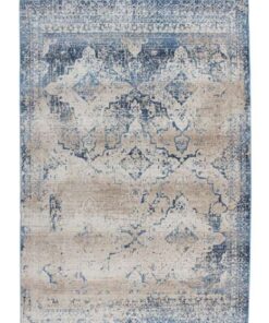 Antigua 500 creme/blauw 80x150cm