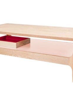 Kaffeetafel Addison III roze