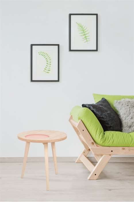 Bijzettafel Addison III roze - Afbeelding 2