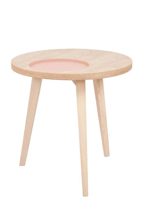 Bijzettafel Addison III roze