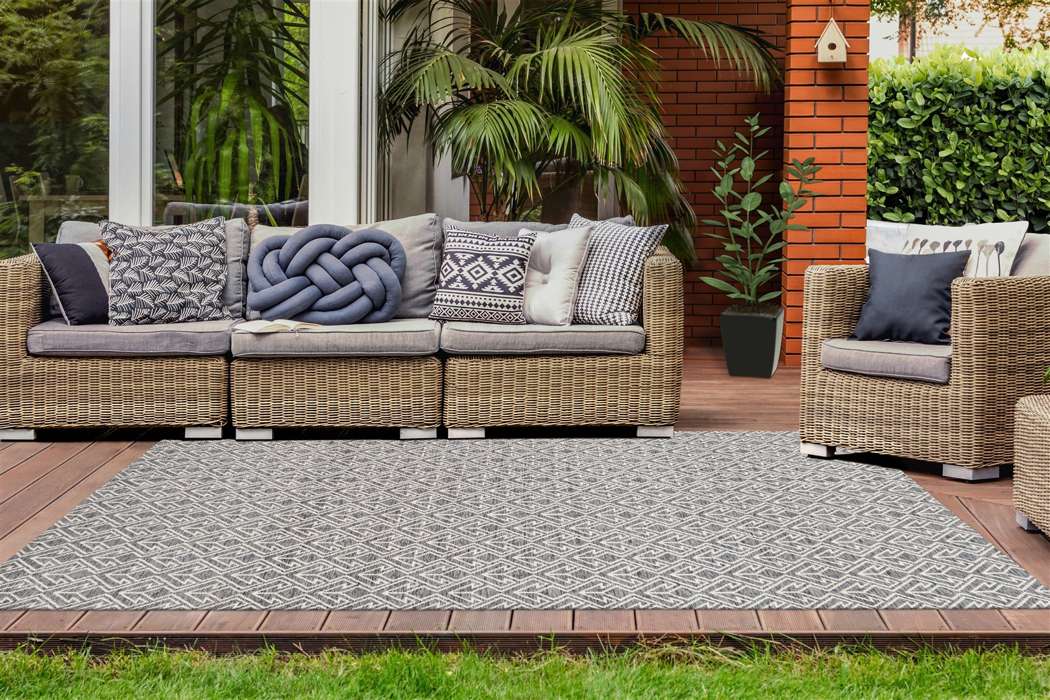 Yoga 100 Gray / Cream 160cm x 230cm - Afbeelding 2