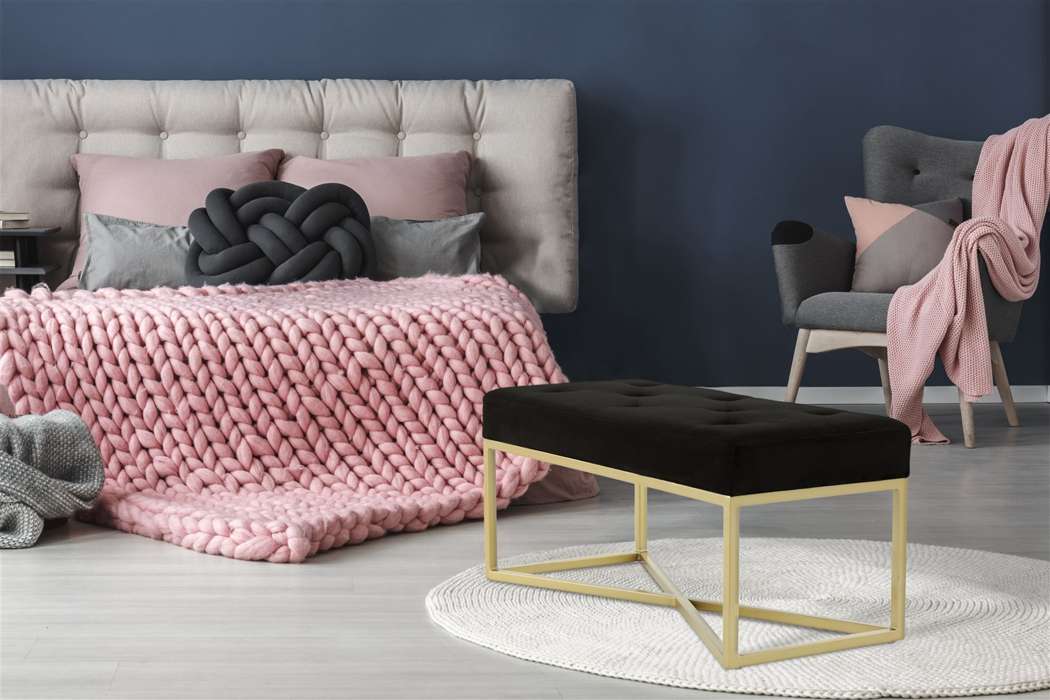 Bench Cameron 125 black / gold - Afbeelding 2