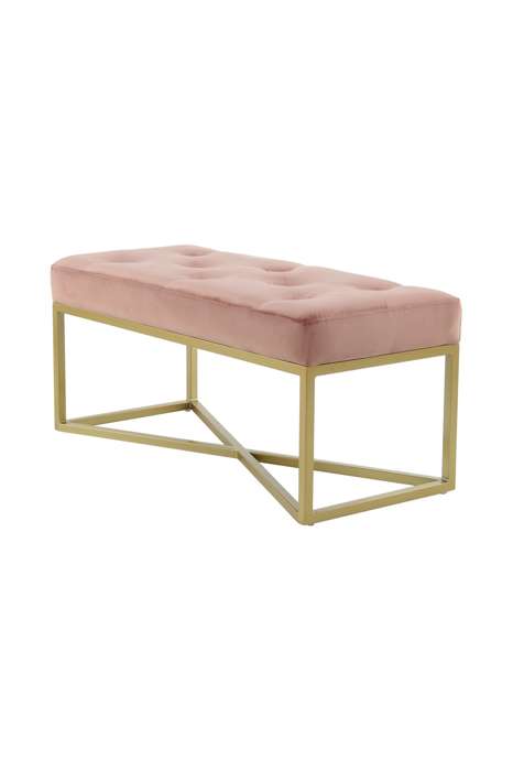 Bank Cameron 125 oud roze / goud