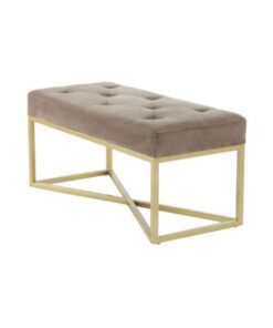 Bench Cameron 125 taupe / gold