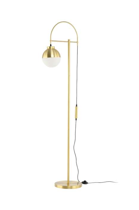 VloerLamp Lavina 125 wit/goud
