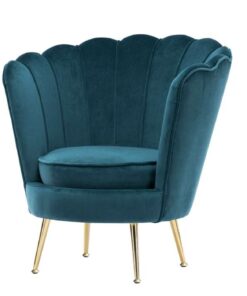Alternative view of Chair Barbara 125 blue