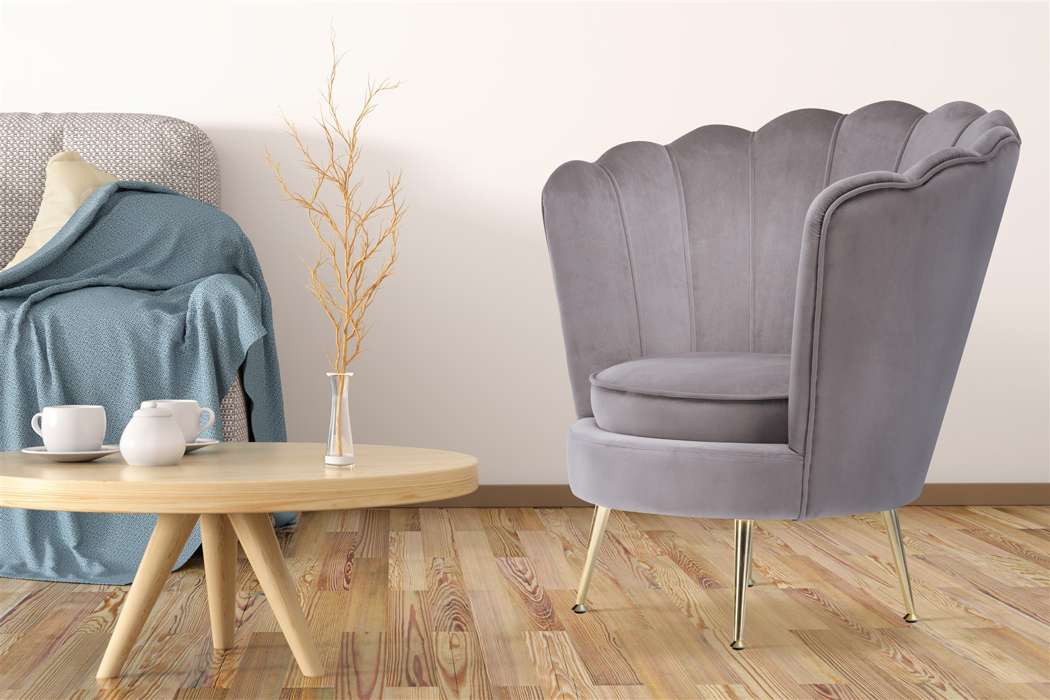 Chair Barbara 125 grey/taupe - Afbeelding 3