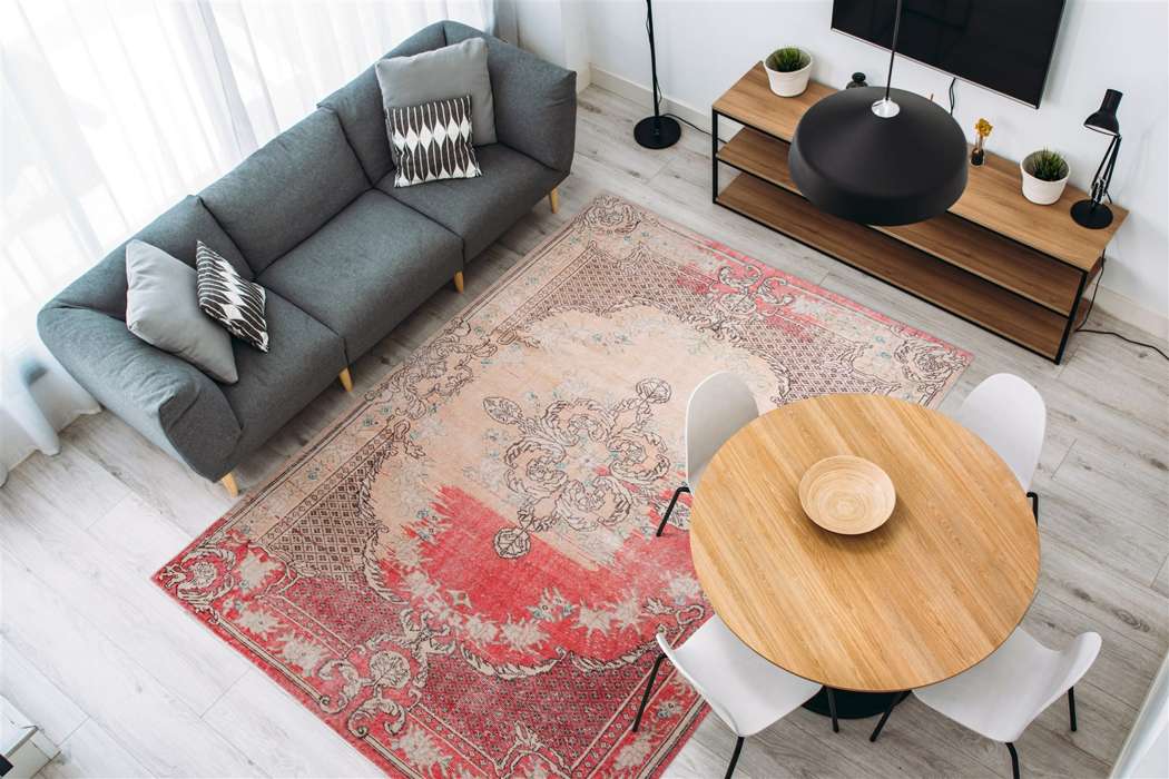 Vintage 8405 rood 140x200cm - Afbeelding 2