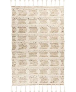 Bohist 425 creme/khaki 120x180cm