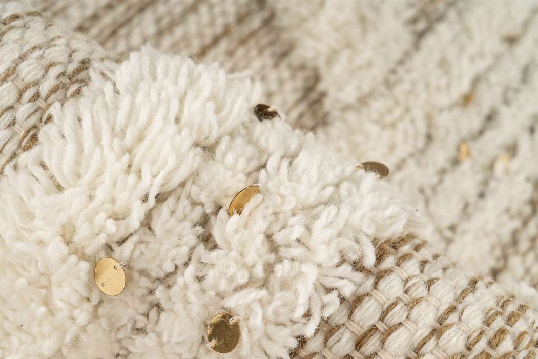 Bohist 425 creme/khaki 160cm - Afbeelding 3
