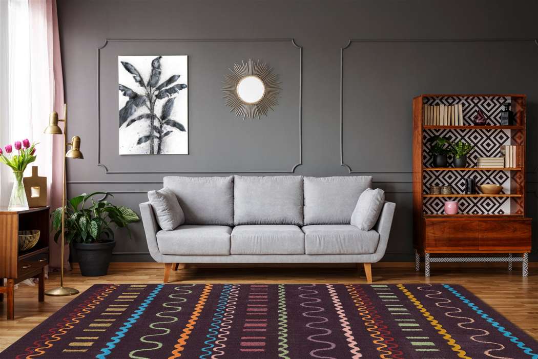 Spirit 3085 multi/paars 170x240cm - Afbeelding 2
