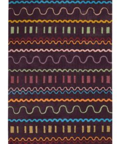 Spirit 3085 multi/paars 170x240cm