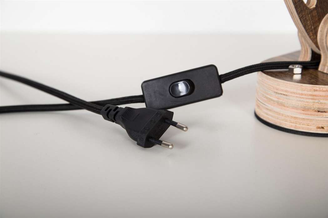 Tafellamp Merop teak - Afbeelding 3