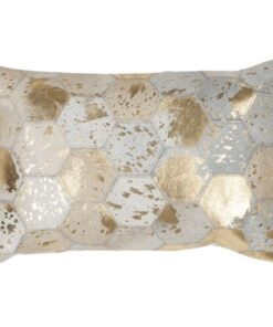 Spark Pillow 210 ivory / gold 40cm x 60cm