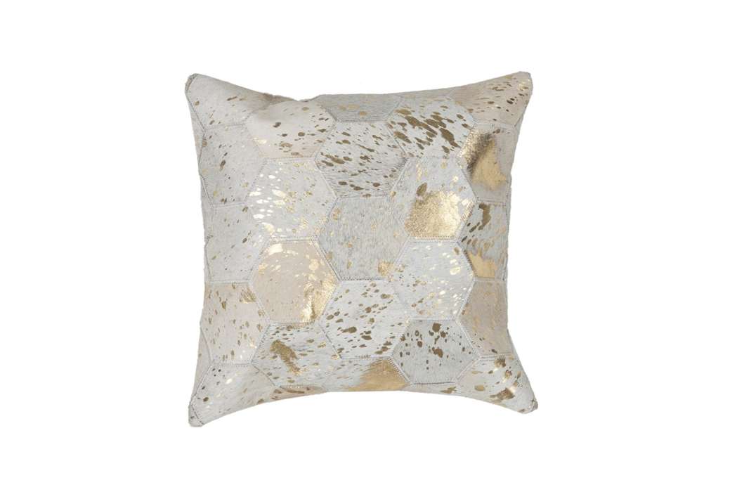 Kussen Spark 210 ivoor / goud 45cm x 45cm